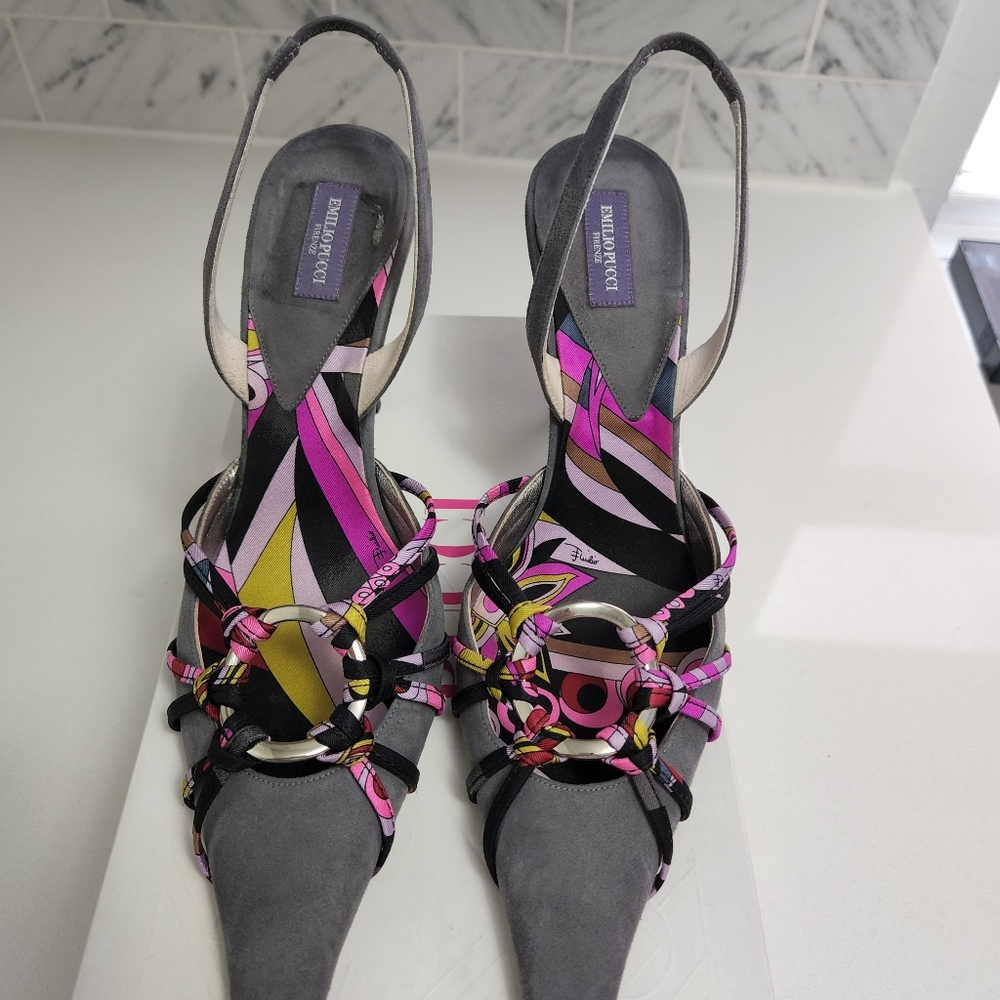 Emilio Pucci Sling back shoes